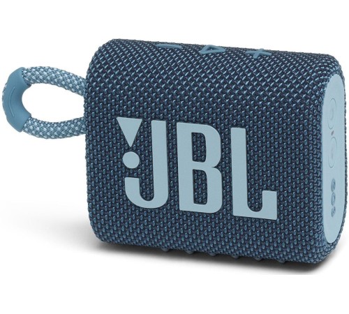 Колонка порт. JBL GO 3 синий 4.2W 1.0 BT (JBLGO3BLU)