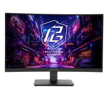 Монитор 27" ASRock Phantom Gaming PG27QRT1B Black (VA, 2560x1440, 2xHDMI+DP, 1 ms, 178°/178°, 300 cd/m, 180Hz, HDR400)