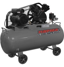 Компрессор поршневой Парма K-2200/100РМ масляный 336л/мин 50л 2200Вт серый/черный
