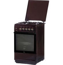 Плита Газовая Flama N FG 24236 B коричневый (металлическая крышка) реш.сталь