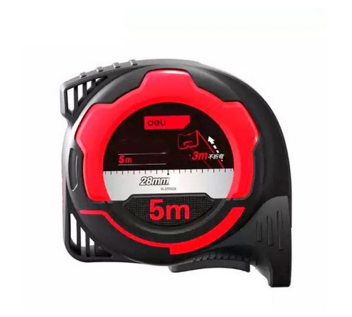 Измерительный и разметочный инструмент Deli Рулетка Deli DL370528 5м*28мм, метрическая Измерительный и разметочный инструмент Deli Рулетка Deli DL370528 5м*28мм, метрическая