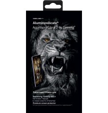 Защитное стекло для экрана Redline Corning черный для Samsung Galaxy S21+ 1шт. (УТ000023709)