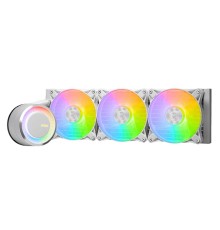 Жидкостная система охлаждения MSI MAG CORELIQUID E360 WHITE 3x ARGB Fan, ARGB Block, Color Box, Pallet packing