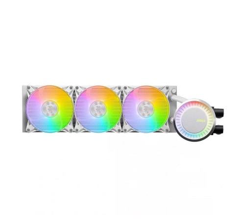 Жидкостная система охлаждения MSI MAG CORELIQUID E360 WHITE 3x ARGB Fan, ARGB Block, Color Box, Pallet packing Жидкостная система охлаждения MSI MAG CORELIQUID E360 WHITE 3x ARGB Fan, ARGB Block, Color Box, Pallet packing