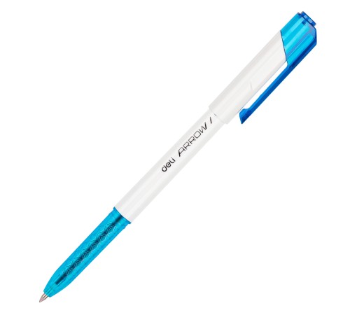 Ручка шариковая Deli EQ23-BL 0.7мм белый синие чернила (1шт)