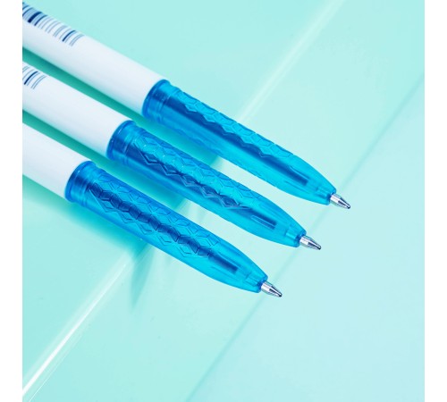 Ручка шариковая Deli EQ23-BL 0.7мм белый синие чернила (1шт)