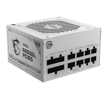 Блок питания MSI MAG A850GL PCIE5 WHITE , 850W, 80+ Gold, полностью модульный, ATX 3.0, PCIE5, RTL