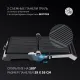 Гриль-пресс Polaris PGP 1902 электрич., серебристый