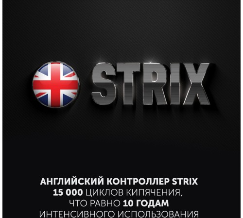 Чайник электрический Polaris PWK 1753CGL 1.5л. 1950Вт черный (корпус: стекло)