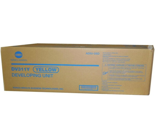 Картридж девелопер желтый оригинальный к принтерам Konica Minolta DV-311Y Developer Y (A0XV08D)