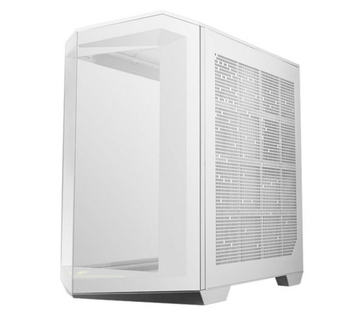 Корпус MSI MAG Pano 100R PZ WHITE , Mid Tower, ATX, 2xUSB 3.2 Gen 1, 1xUSB 3.2 Gen2 Type-C, 3x120mm ARGB Reverse Blade Fan, 1x120mm ARGB Fan, ARGB+PWM Control Board,Tempered Glass Window, Brown Box