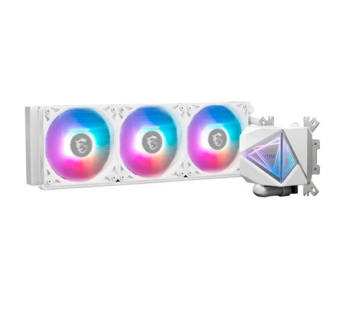 Жидкостная система охлаждения MSI MAG CORELIQUID I360 WHITE 3x ARGB Gen2 Fan, ARGB Gen2 Block, Color Box Жидкостная система охлаждения MSI MAG CORELIQUID I360 WHITE 3x ARGB Gen2 Fan, ARGB Gen2 Block, Color Box