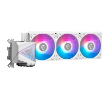 Жидкостная система охлаждения MSI MAG CORELIQUID I360 WHITE 3x ARGB Gen2 Fan, ARGB Gen2 Block, Color Box