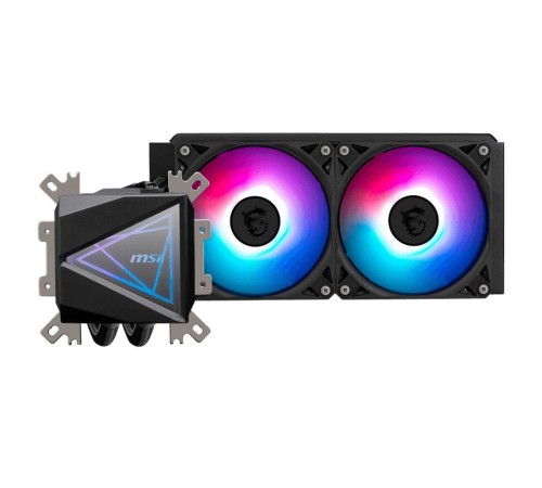 Жидкостная система охлаждения MSI MAG CORELIQUID I240 2x ARGB Gen2 Fan, ARGB Gen2 Block, Color Box Жидкостная система охлаждения MSI MAG CORELIQUID I240 2x ARGB Gen2 Fan, ARGB Gen2 Block, Color Box
