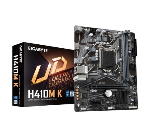 Материнская плата Gigabyte H410M K 2.0, RTL