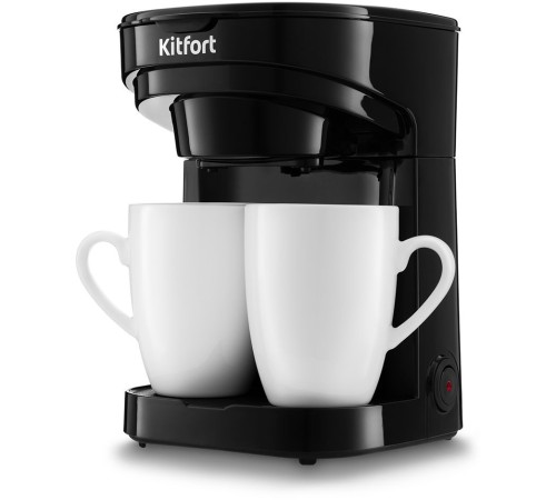 Кофеварка капельная Kitfort KT-764 450Вт черный
