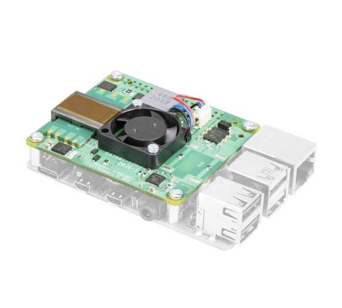 Плата интерфейсная Raspberry Pi Плата Power Over Ethernet (POE) Raspberry Pi PoE HAT+ for Raspberry Pi 3B+ и 4B, SC0468, для питания Raspberry Pi через Ethernet кабель. Вентилятор в комплекте. (RPI3-MODBP-POE)(RASP3328)(221-1857) (492820) Плата интерфейсная Raspberry Pi Плата Power Over Ethernet (POE) Raspberry Pi PoE HAT+ for Raspberry Pi 3B+ и 4B, SC0468, для питания Raspberry Pi через Ethernet кабель. Вентилятор в комплекте. (RPI3-MODBP-POE)(RASP3328)(221-1857) (492820)