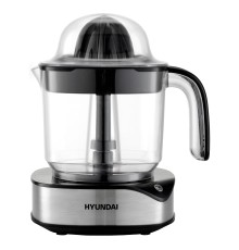 Соковыжималка цитрусовая Hyundai HY-JC4123 35Вт рез.сок.:1200мл. черный/нержавеющая сталь