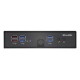 Платформа системного блока с ЦПУ Shuttle DS50U5 Intel i5-1335U, Fanless Support 3 displays, 2xDDR5 SODIMM,(1)HDMI 2.0b+(1)DisplayPort 1.4+VGA,WLAN optional, 90W power adapter,VESA.
