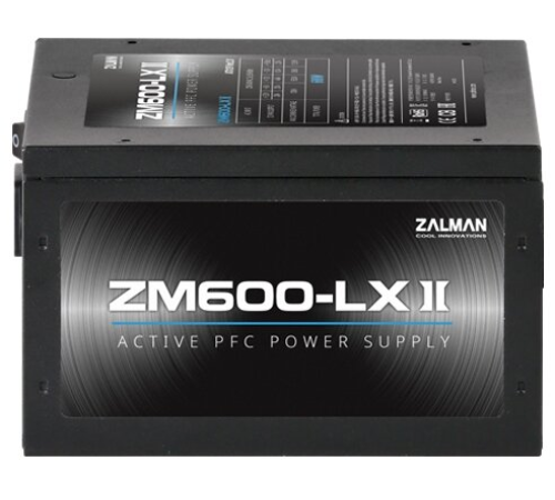 Блок питания Zalman ZM600-LXII, 600W, ATX12V v2.31, APFC, 12cm Fan, Retail (ZM600-LXII) Блок питания Zalman ZM600-LXII, 600W, ATX12V v2.31, APFC, 12cm Fan, Retail (ZM600-LXII)