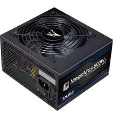 Блок питания Zalman ZM500-TXII (V2), 500W, ATX12V v2.31, APFC, 12cm Fan, 80+ 230V EU, Retail (ZM500-TXII (V2))