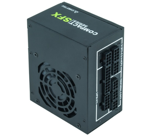 Блок питания Chieftec Compact CSN-450C (ATX 2.3, 450W, SFX, Active PFC, 80mm fan, 80 PLUS GOLD, Full Cable Management) Retail (CSN-450C)