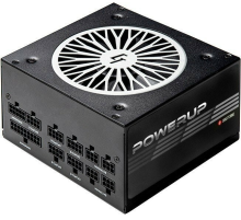 Блок питания Chieftec CHIEFTRONIC PowerUp GPX-750FC (ATX 2.3, 750W, 80 PLUS GOLD, Active PFC, 120mm fan, Full Cable Management, LLC design) Retail (GPX-750FC)