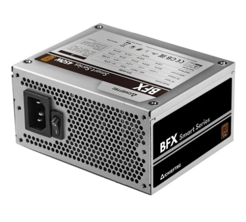 Блок питания Chieftec Smart BFX-450BS (ATX 2.53, 450W, SFX, 80 PLUS BRONZE, Active PFC, 90mm fan) OEM (BFX-450BS)