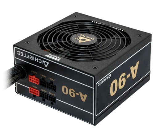 Блок питания Chieftec PSU GDP-650C 650W A-90 ATX2.3/EPS12V 230V CabMan RT 90%+ 14cm Fan Active PFC Fix:20+4, 8(4+4)p Mod:2x8(6+2)p,2x(SATAx3),3xMolex+Flop   (GDP-650C)