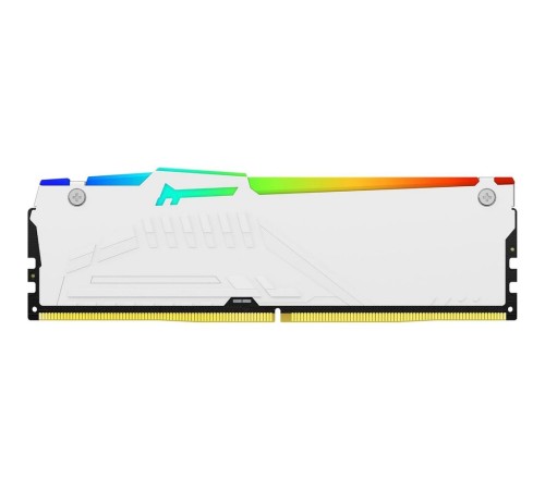 Модуль памяти Kingston 32GB 6000Mhz DDR5 CL36 K2 Fury Beast White RGB kit 2*16 CL36