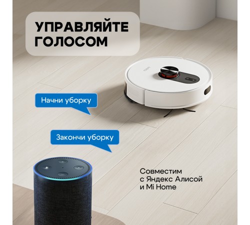 Робот-пылесос Roidmi Robot Vacuum and Mop Cleaner EVE ROOK S (SDJ03RM)