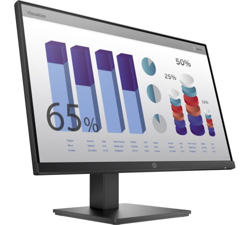 Монитор HP 23.8" P24q G4 черный IPS LED 5ms 16:9 HDMI HAS Piv 250cd 178гр/178гр 2560x1440 60Hz VGA 2K 5.59кг
