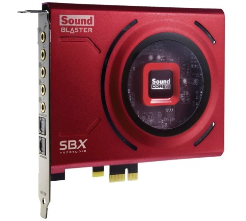 Звуковая карта Creative PCI-E Sound Blaster Z SE (Sound Core3D) 5.1 Ret Звуковая карта Creative PCI-E Sound Blaster Z SE (Sound Core3D) 5.1 Ret