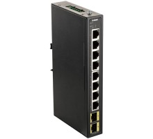 Коммутатор D-Link DIS-100G-10S DIS-100G-10S/A1A 8G 2SFP неуправляемый
