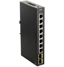 Коммутатор D-Link DIS-100G-10S DIS-100G-10S/A1A 8G 2SFP неуправляемый