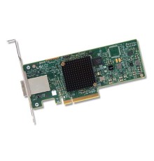 Контроллер Broadcom/LSI 9300-8E (H5-25460-00) (PCI-E 3.0 x8, LP, EXTERNAL) SGL SAS12G, 8port (2*extSFF8644), Каб.отдельно (аналог LSI00188/H5-25086-01) (LSI00343)