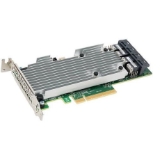 Контроллер Broadcom/LSI 9361-16I (05-25708-00) (PCI-E 3.0 x8, LP), QIG, LP bracket, SGL SAS 12G, RAID 0,1,5,6,10, 50,60, 16port (4*intSFF8643), 2GB onboard, каб.отдельно (05-25708-00)