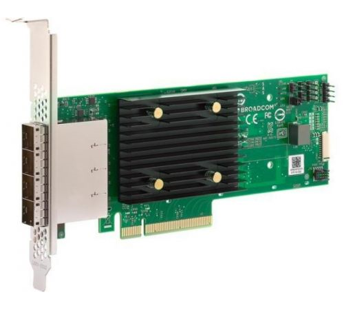 Контроллер Broadcom/LSI 9500-16e SGL (05-50075-00) PCIe Gen4 x8 LP, Tri-Mode SAS/SATA/NVMe 12G HBA, 16port(4*ext SFF8644), 3816 IOC (05-50075-00) Контроллер Broadcom/LSI 9500-16e SGL (05-50075-00) PCIe Gen4 x8 LP, Tri-Mode SAS/SATA/NVMe 12G HBA, 16port(4*ext SFF8644), 3816 IOC (05-50075-00)