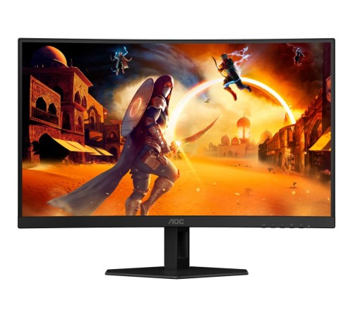 МОНИТОР 27" AOC C27G4ZXE Black (VA, изогнутый, 1920x1080, 280Hz, 0.3 ms, 178°/178°, 300 cd/m, 80M:1, +2xHDMI 2.0, +DP)