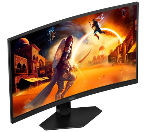МОНИТОР 27" AOC C27G4ZXE Black (VA, изогнутый, 1920x1080, 280Hz, 0.3 ms, 178°/178°, 300 cd/m, 80M:1, +2xHDMI 2.0, +DP)