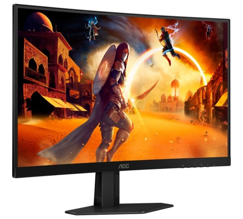МОНИТОР 27" AOC C27G4ZXE Black (VA, изогнутый, 1920x1080, 280Hz, 0.3 ms, 178°/178°, 300 cd/m, 80M:1, +2xHDMI 2.0, +DP)