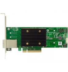 Контроллер Broadcom/LSI 9500-8e SGL (05-50075-01) PCIe Gen4 x8 LP, Tri-Mode SAS/SATA/NVMe 12G HBA, 8port(2*ext SFF8644), 3808 IOC (05-50075-01)