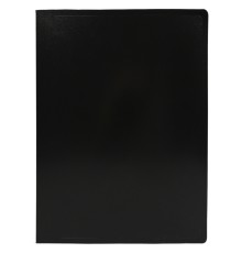 Папка метал.зажим Buro -ECB04CBLACK A4 пластик 0.5мм черный