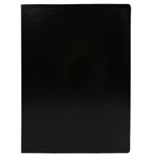 Папка на 4-х кольцах Buro -ECB0420/4RBLACK A4 пластик 0.5мм черный