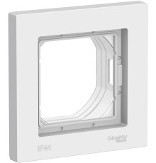 Рамка Schneider Electric AtlasDesign ATN440101 накладная 1x ABS белый (упак.:1шт)
