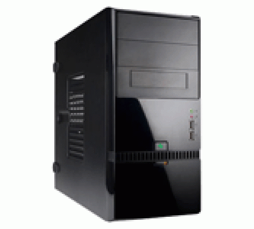 Корпус Mini Tower InWin ENR022 Black 400W RB-S400T70  2*USB+Audio mATX (6100468)