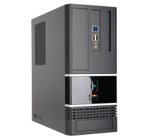 Корпус Slim Case InWin BK623  Black 400W 2*USB2.0+2*USB3.0 Audio mATX (6132049)