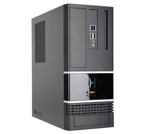 Корпус Slim Case InWin BK623  Black 400W 2*USB2.0+2*USB3.0 Audio mATX (6132049)