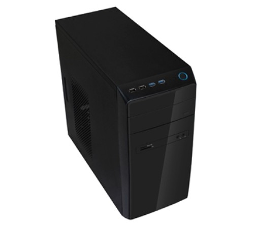 Корпус MiniTower Powerman ES726 Black PM-450ATX  U2*2+U3*2+A(HD) mATX (6120259)