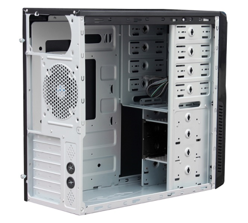 Корпус MidiTower Powerman BA833BK PM-600ATX-F U3.0*2+A(HD) Mid-ATX (6125674)
